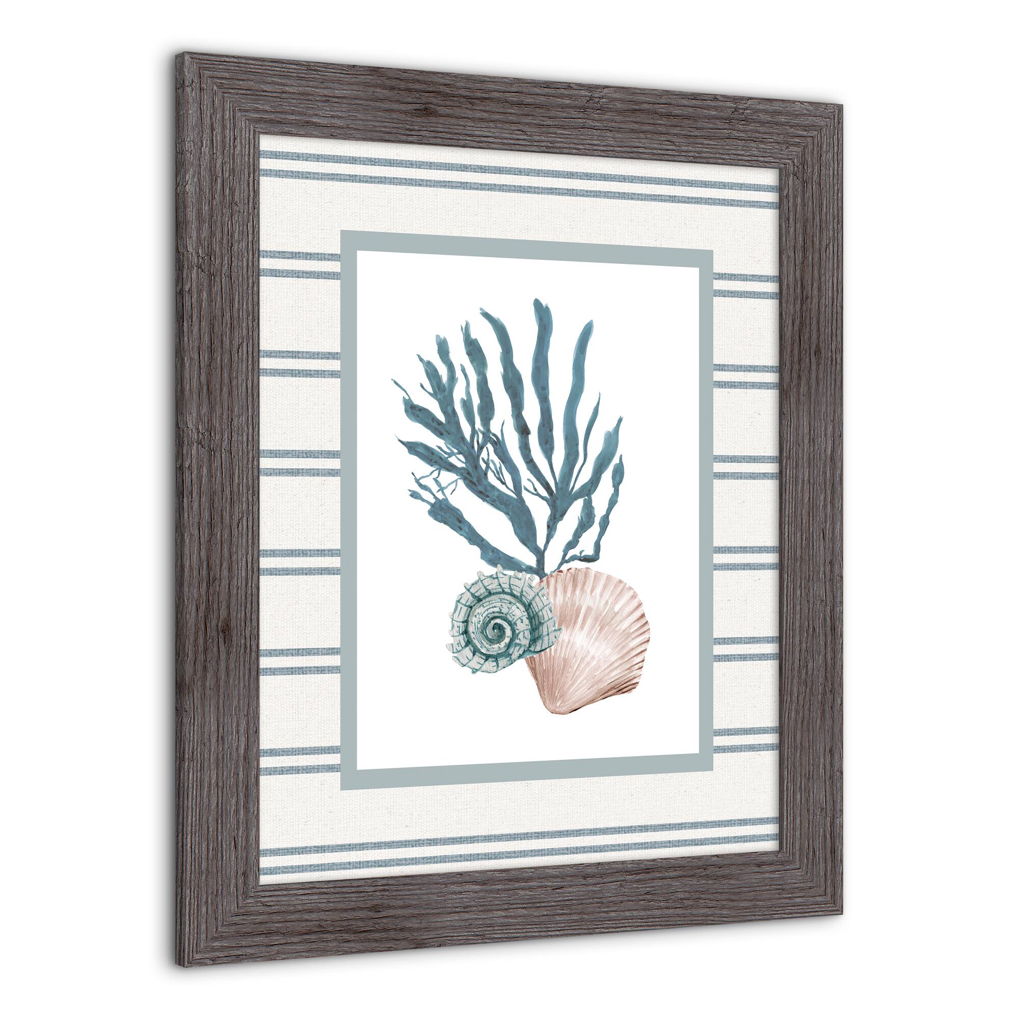 Snail & Olive Shell Western Framed Print